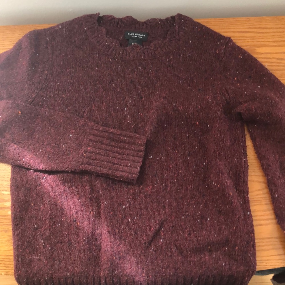 Club Monaco Italian yarn sweater
